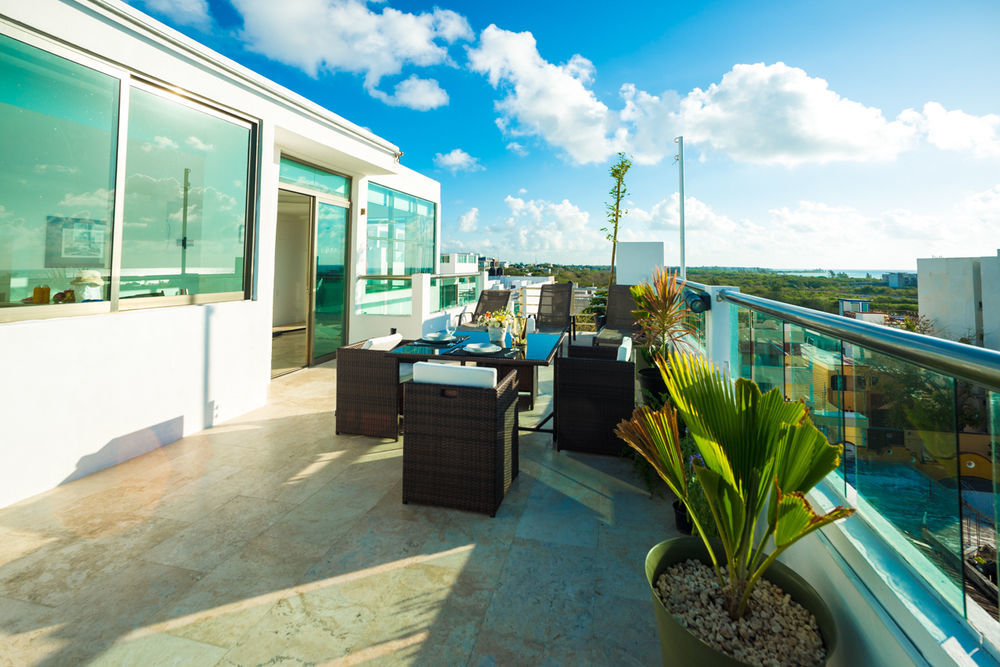 Coral Beach Condo Плая дел Кармен Екстериор снимка