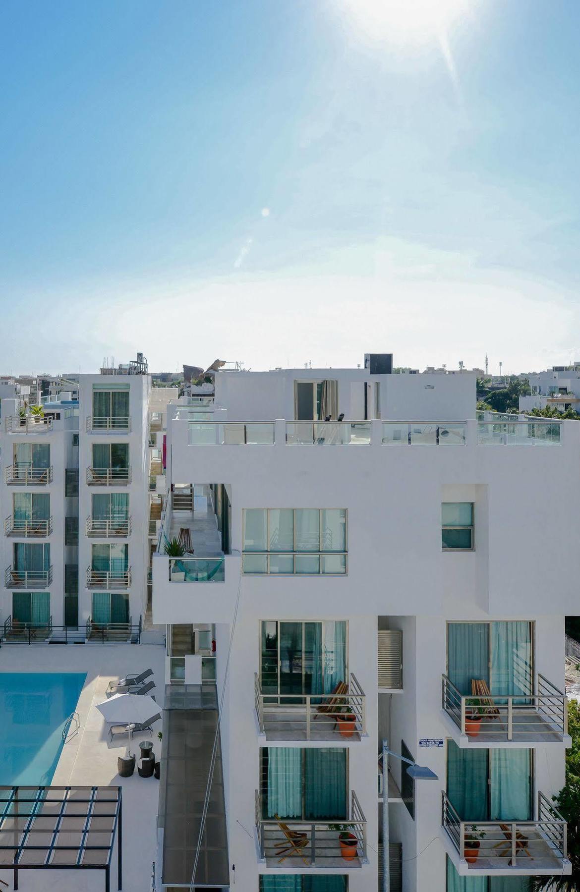 Coral Beach Condo Плая дел Кармен Екстериор снимка