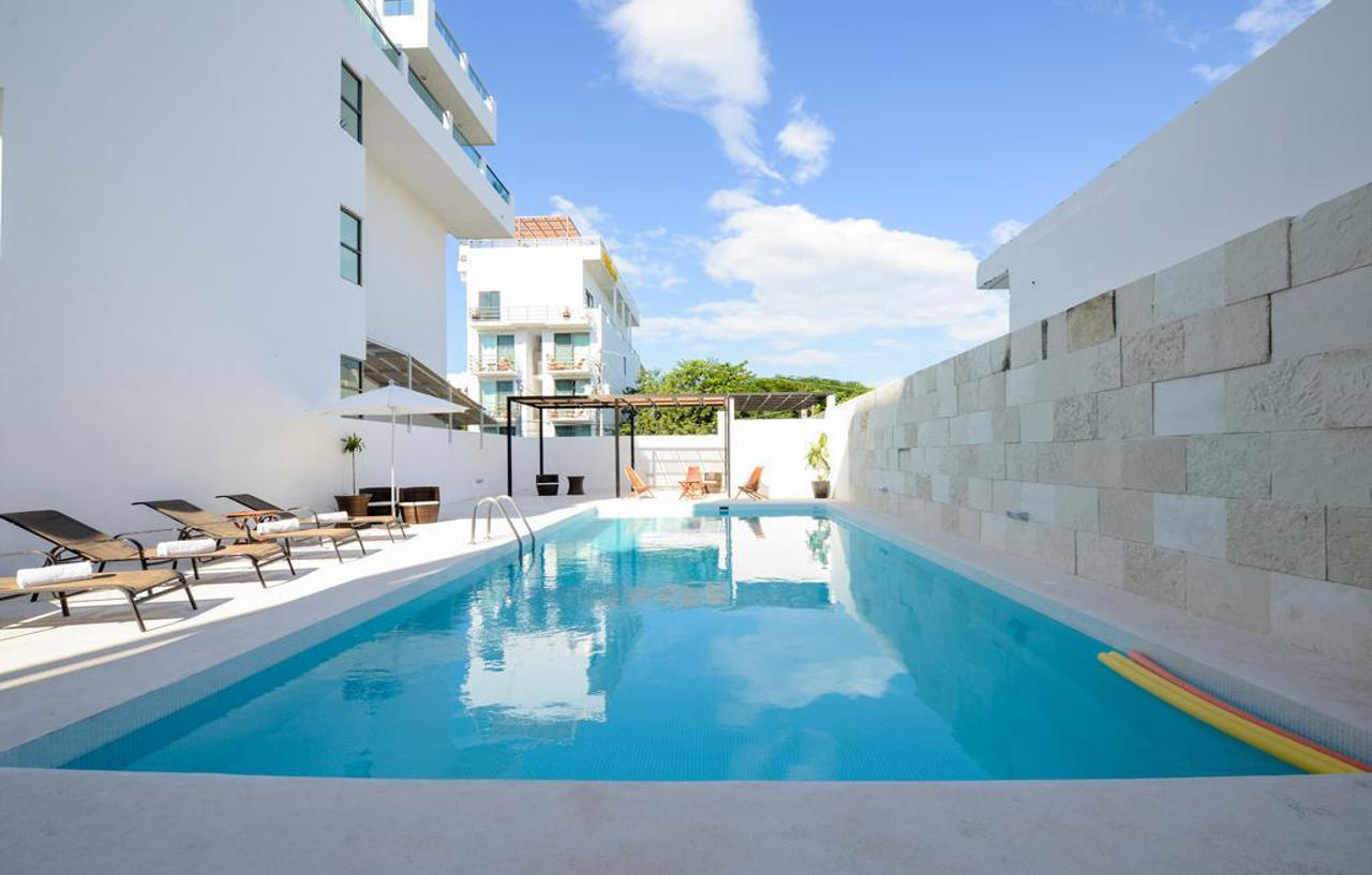Coral Beach Condo Плая дел Кармен Екстериор снимка
